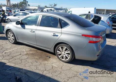 2013 Nissan Sentra Sl из США, поврежденный, VIN 3N1AB7APXDL776215